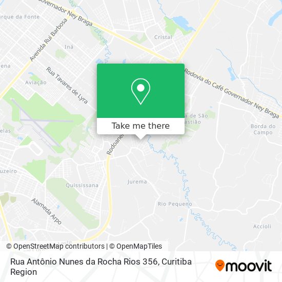 Rua Antônio Nunes da Rocha Rios 356 map