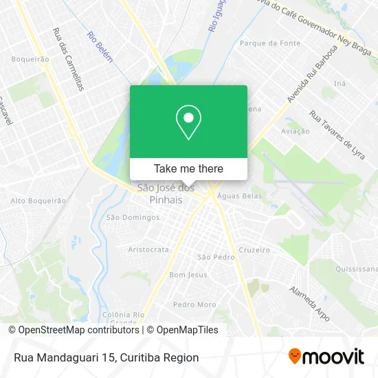 Rua Mandaguari 15 map