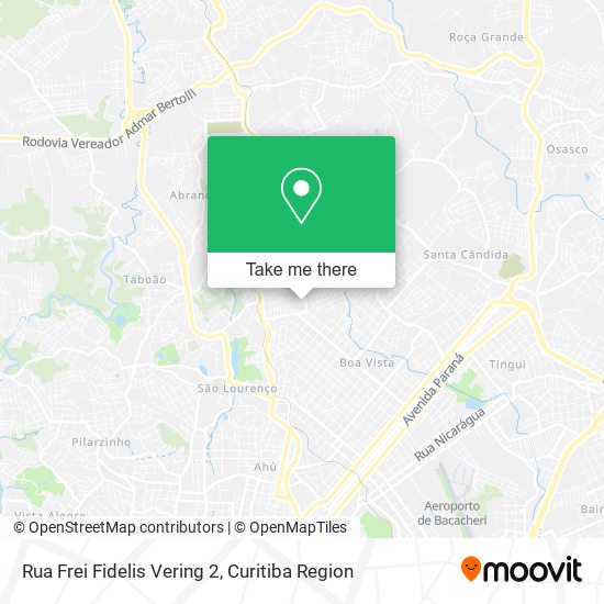 Rua Frei Fidelis Vering 2 map