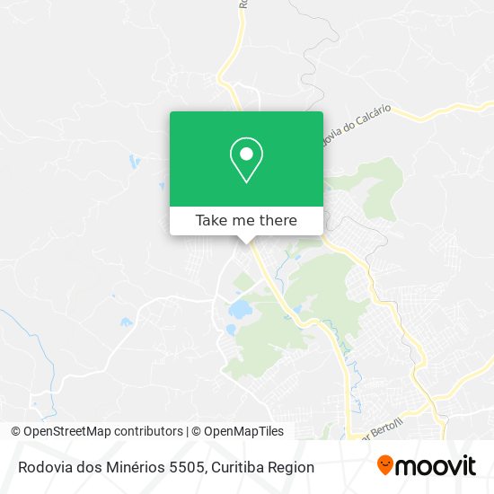 Rodovia dos Minérios 5505 map