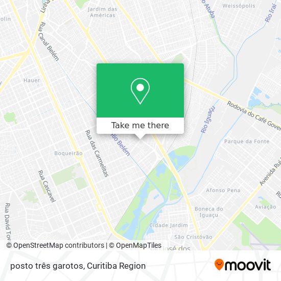 posto três garotos map