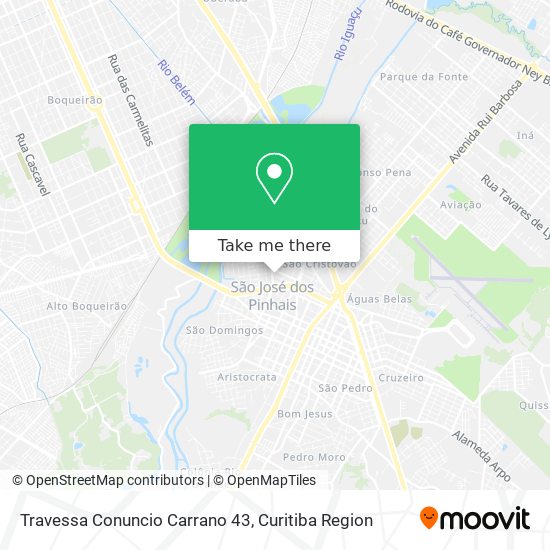 Travessa Conuncio Carrano 43 map