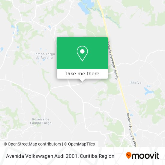 Avenida Volkswagen Audi 2001 map