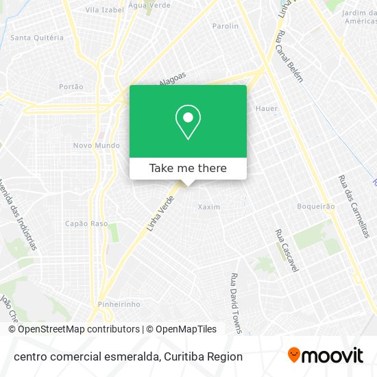 centro comercial esmeralda map
