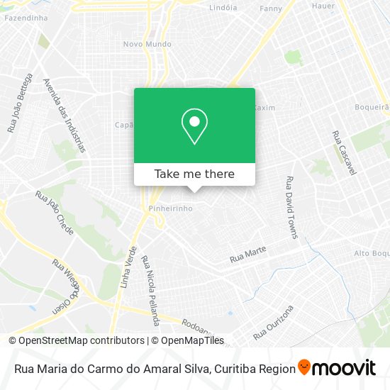 Rua Maria do Carmo do Amaral Silva map