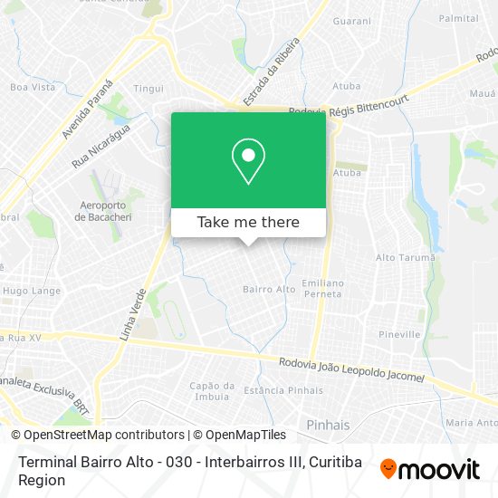 Terminal Bairro Alto - 030 - Interbairros III map