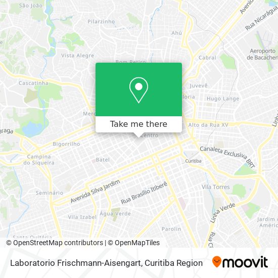 Laboratorio Frischmann-Aisengart map