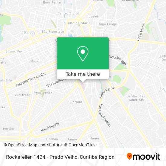 Rockefeller, 1424 - Prado Velho map