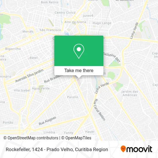 Rockefeller, 1424 - Prado Velho map