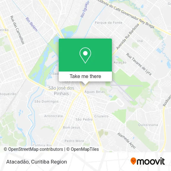 Atacadão map