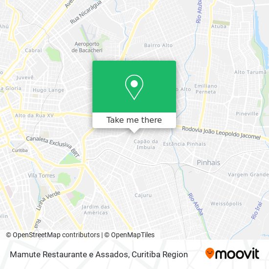 Mamute Restaurante e Assados map
