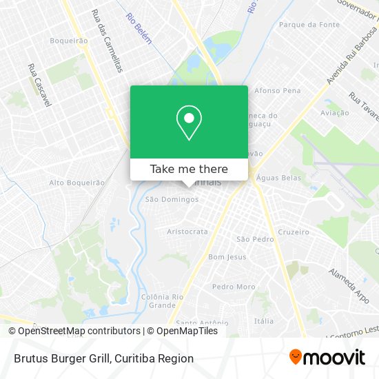 Mapa Brutus Burger Grill