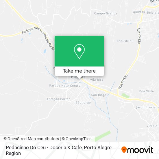 Pedacinho Do Céu - Doceria & Café map