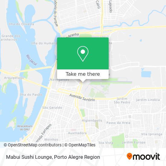 Mabui Sushi Lounge map
