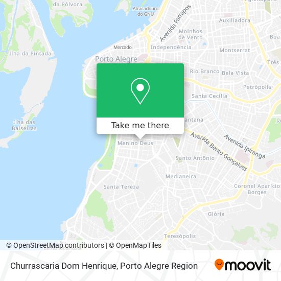 Churrascaria Dom Henrique map