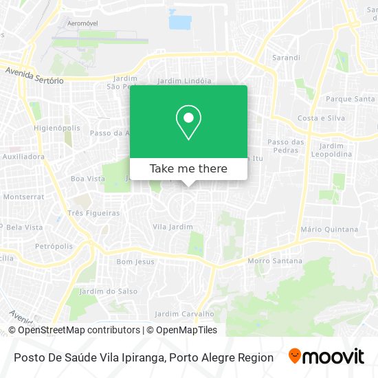 Posto De Saúde Vila Ipiranga map