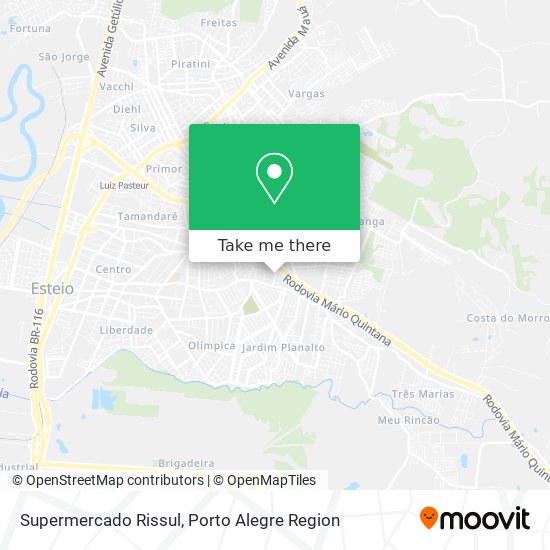 Supermercado Rissul map