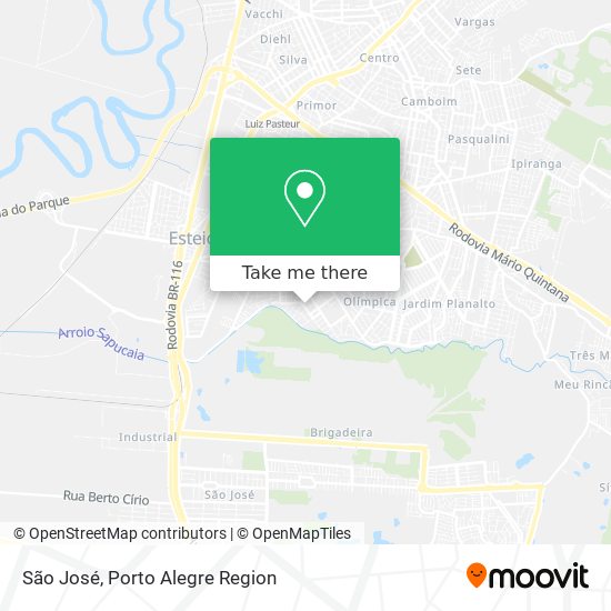 São José map