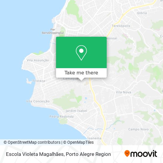 Escola Violeta Magalhães map