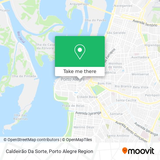 Caldeirão Da Sorte map