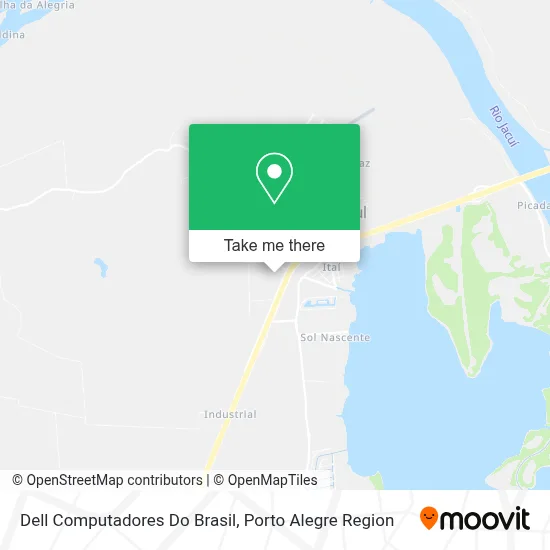 Dell Computadores Do Brasil map