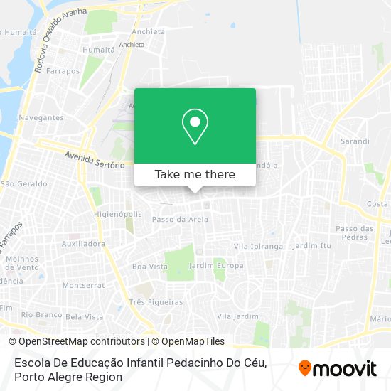 Escola De Educação Infantil Pedacinho Do Céu map