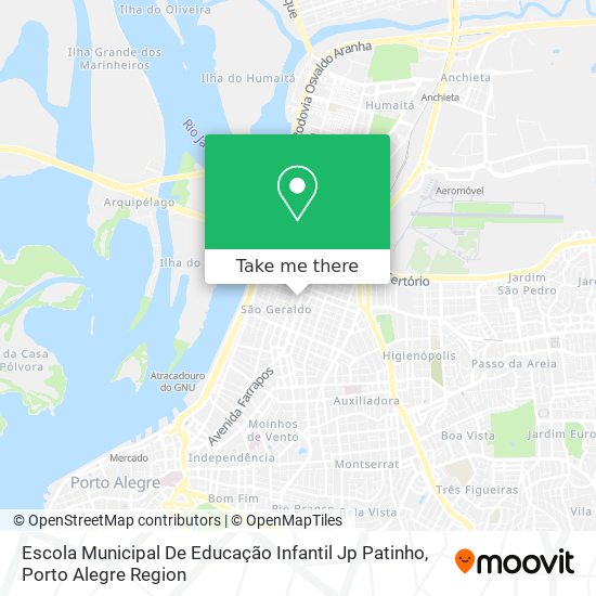 Escola Municipal De Educação Infantil Jp Patinho map