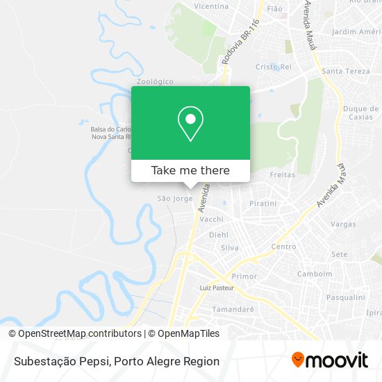 Subestação Pepsi map