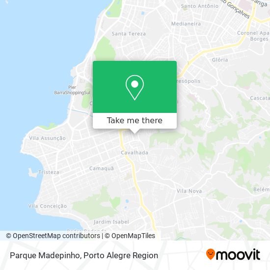 Parque Madepinho map