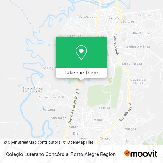 Colégio Luterano Concórdia map