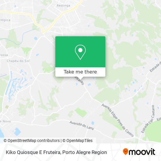Kiko Quiosque E Fruteira map