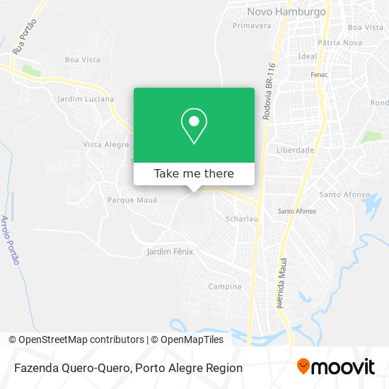 Fazenda Quero-Quero map