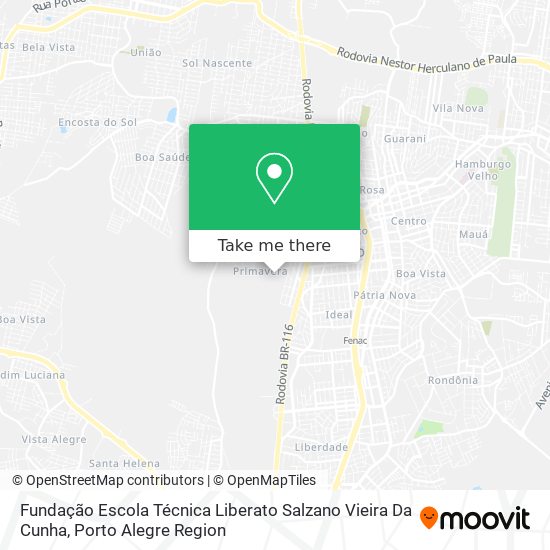 Fundação Escola Técnica Liberato Salzano Vieira Da Cunha map