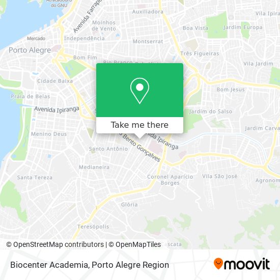 Biocenter Academia map