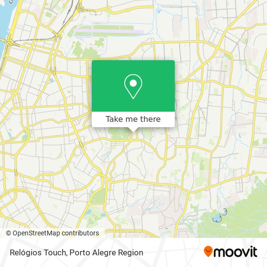 Relógios Touch map