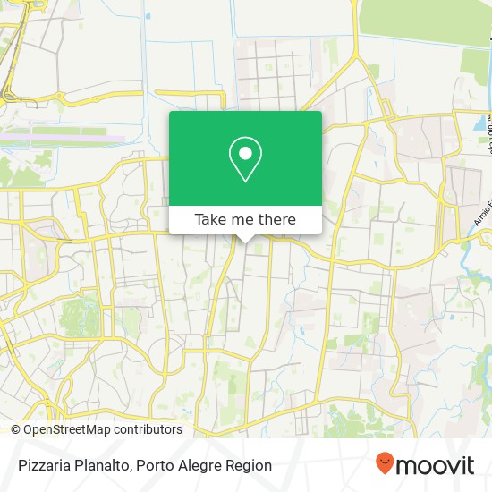 Pizzaria  Planalto map