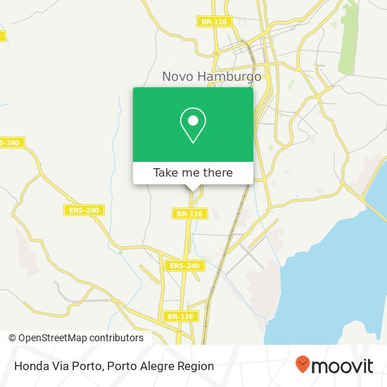 Honda Via Porto map