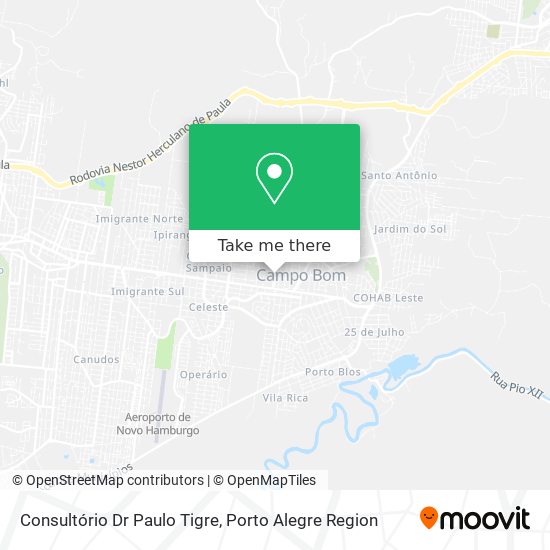 Consultório Dr Paulo Tigre map