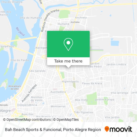 Bah Beach Sports & Funcional map