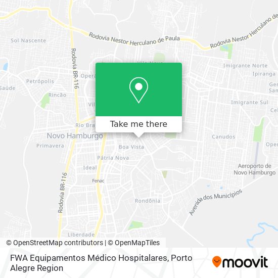 Mapa FWA Equipamentos Médico Hospitalares