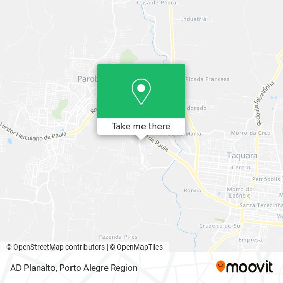 AD Planalto map