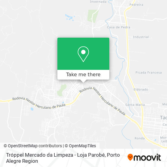 Tróppel Mercado da Limpeza - Loja Parobé map