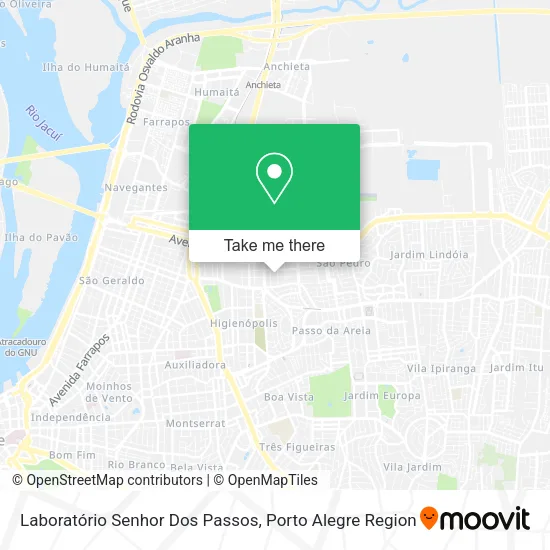 Laboratório Senhor Dos Passos map