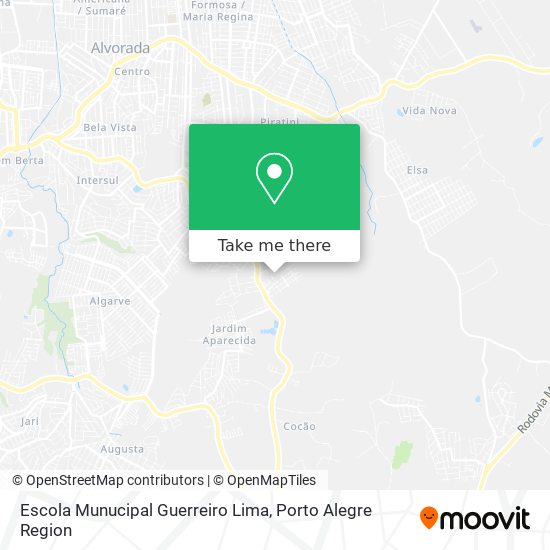 Escola Munucipal Guerreiro Lima map