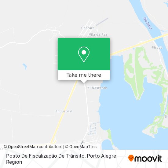 Posto De Fiscalização De Trânsito map