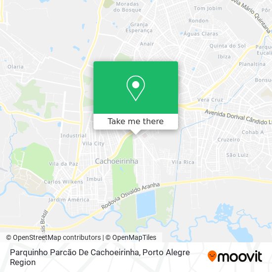 Parquinho Parcão De Cachoeirinha map