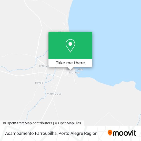 Acampamento Farroupilha map