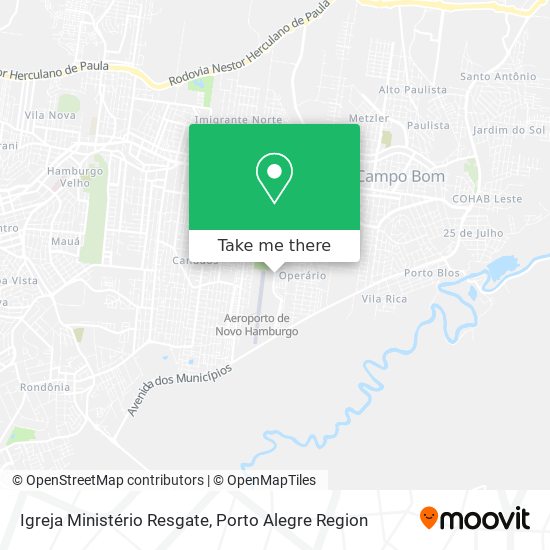 Igreja Ministério Resgate map