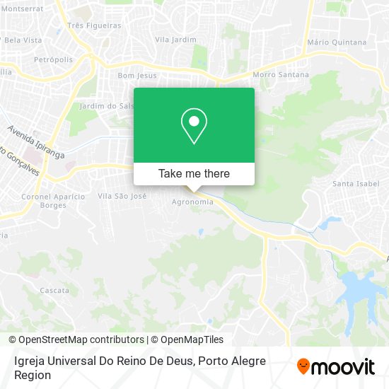 Igreja Universal Do Reino De Deus map