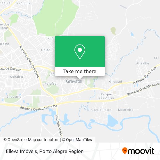 Elleva Imóveis map